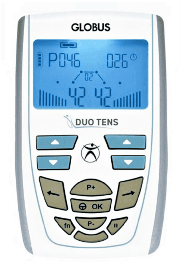 Duo Tens Globus 2 Canali per Elettroterapia Neuro Muscolare - Ortopedia  Ospedale srl